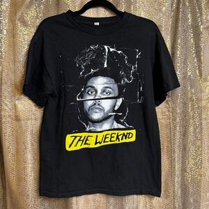 The Weeknd Starboy The Madness 2015 Tour Shirt Medium Cotton Crewneck